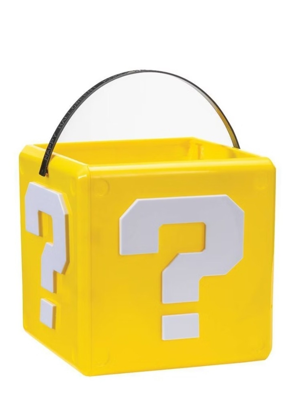Nintendo Super Mario Bros Halloween Trick Or Treat Pail, Candy Bucket IN HAND